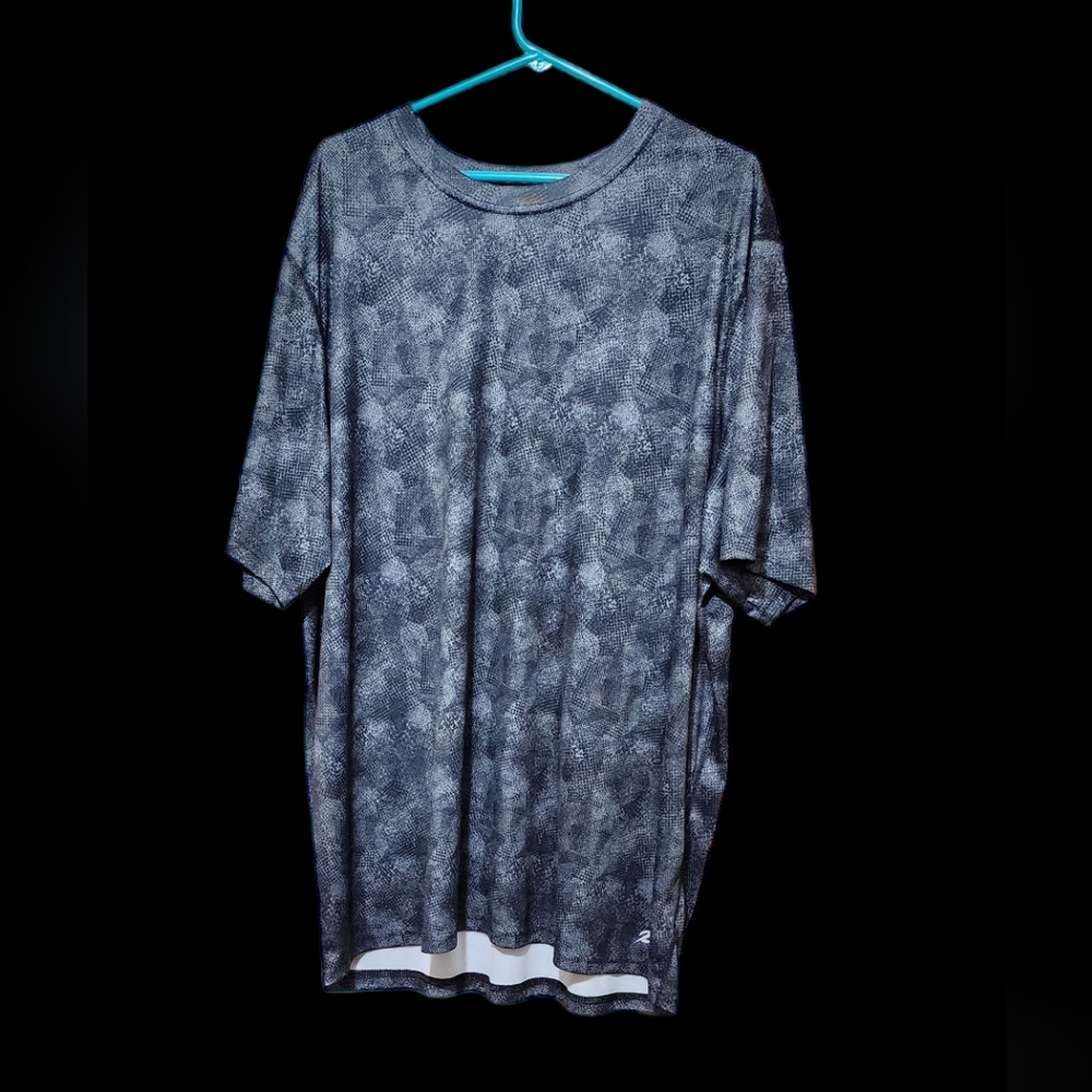 Energy zone men's gray abstractt-shirt